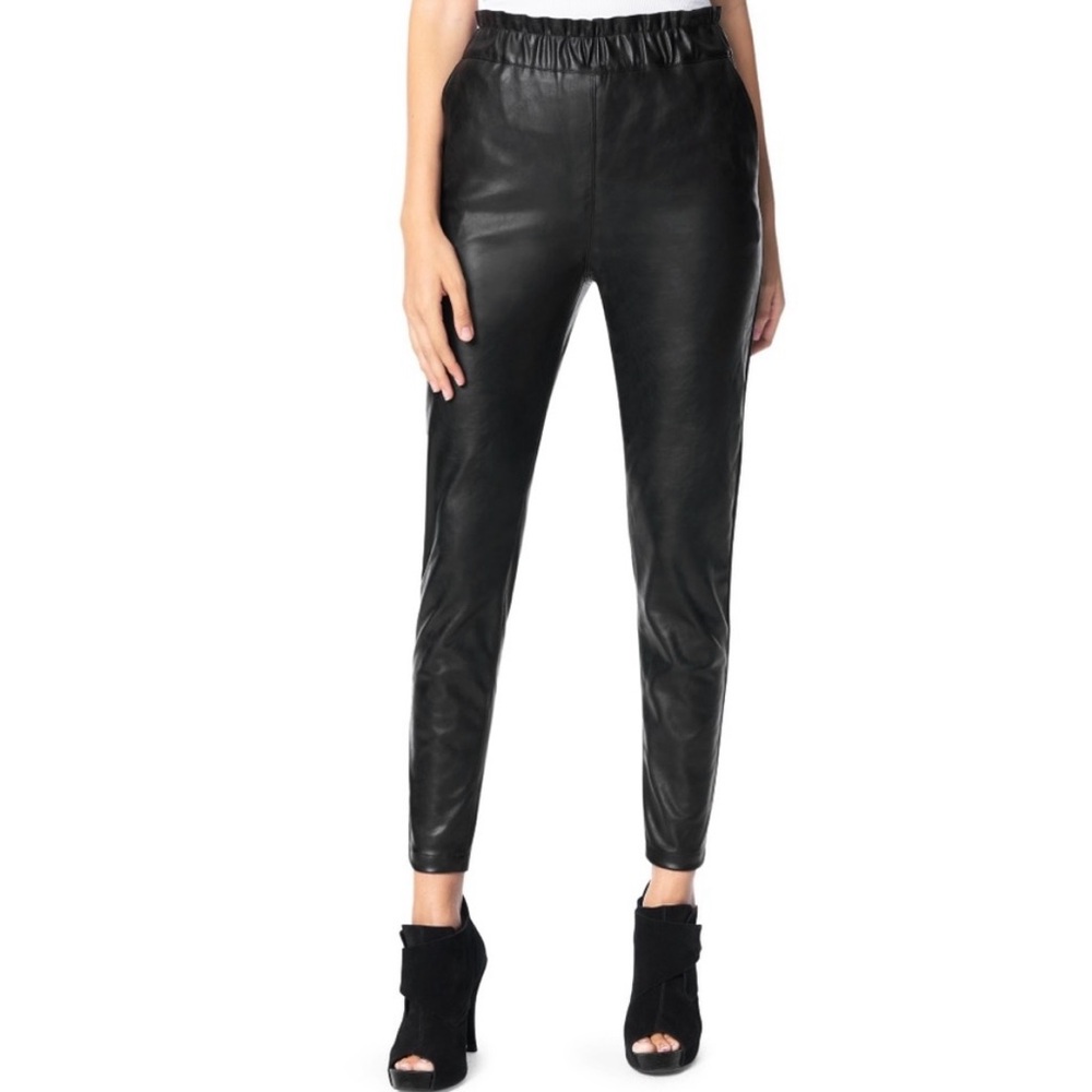 Joe's Jeans Faux Leather Paperbag Pants